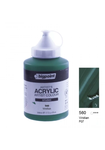 Bigpoint Akrilik Boya 500 ml Viridian 560
