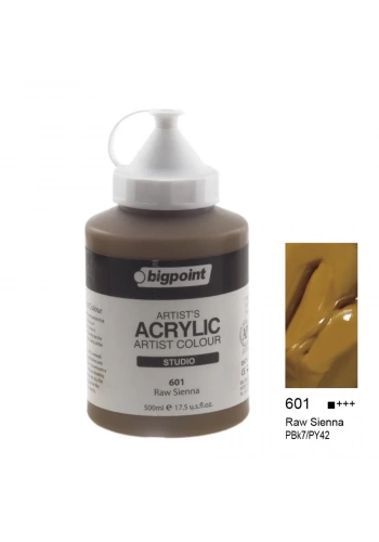 Bigpoint Akrilik Boya 500 ml Raw Sienna 601