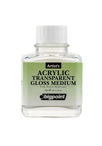 Bigpoint Şeffaf Parlak Medyum 75 ml (Akrilik Boya)