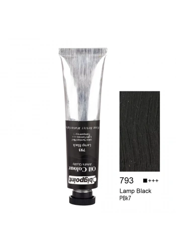 Bigpoint Yağlı Boya 45 ml Lamp Black 793