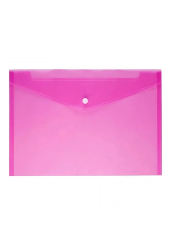 Lotte Çıtçıtlı Dosya A4 Pembe