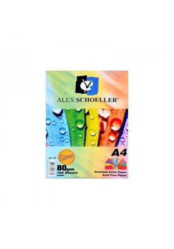 ALEX RENKLİ FOTOKOPİ KAĞIDI 80gr 600 ALTIN 100LÜ (457.00)