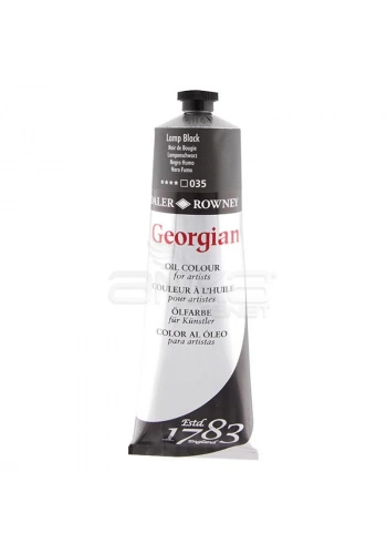 Daler Rowney Georgian Yağlı Boya 225ml 035 Lamp Black
