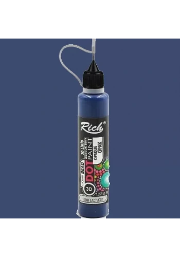 Rich Dot Paınt Boncuk Boya Titanium Metalik  15128 Lacivert