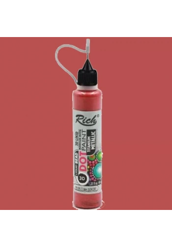 Rich Dot Paınt Boncuk Boya Titanium Metalik  15126 Elma Şekeri