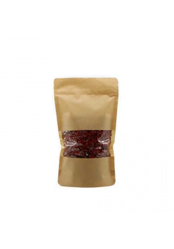 Pencereli Koyu Kraft Doypack 16x27 cm - 1000 Adet