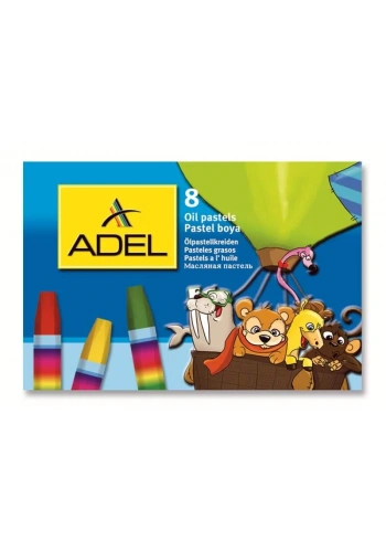 ADEL 8 RENK PASTEL BOYA 817002