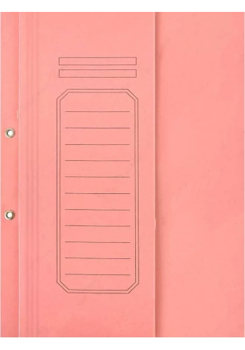 ALEMDAR PEMBE TELLİ YARIM KAPAKLI LÜKS KARTON DOSYA