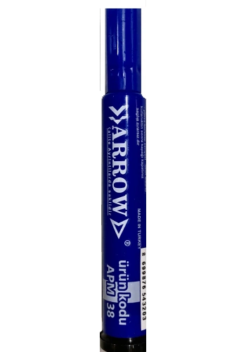 ARROW PERMANENT MAVİ KESİK UÇ KOLİ KALEMİ