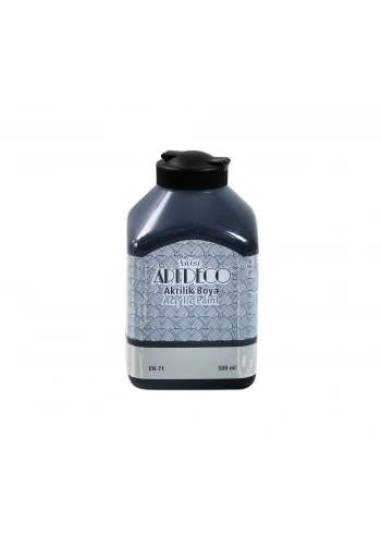 ARTDECO AKRİLİK BOYA 500 ML. SİYAH 070L-3618