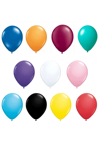 BALON 12-A TEK RENK PASTEL İÇ MEKAN 100 LÜ