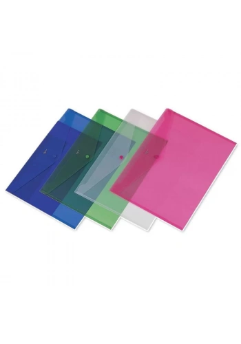 COMIX AH614 A4 ÇITÇITLI ŞEFFAF-RENKLİ DOSYA