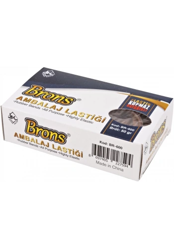 BRONS AMBALAJ LASTİĞİ 50 GR. BR-600