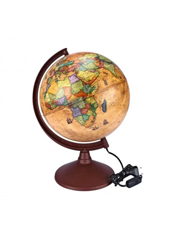 BRONS IŞIKLI KÜRE 30 cm ANTİK BR-813