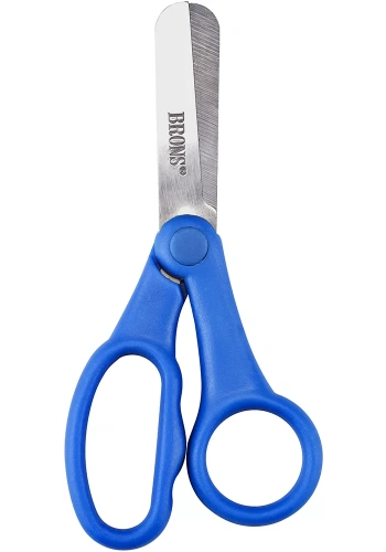 BRONS ÖĞRENCİ MAKASI KÜT UÇLU BR-704