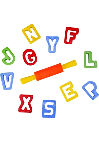 BRONS OYUN HAMURU HARF SETİ MERDANELİ BR-473