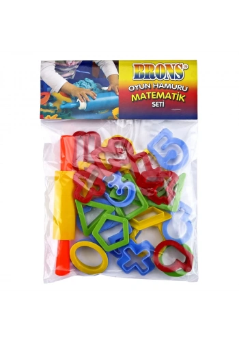 BRONS OYUN HAMURU MATEMATİK SETİ BR-472