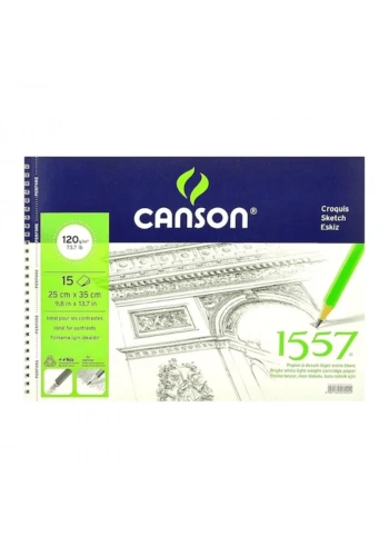 CANSON 1557 25x35 15 YP RESİM BLOK 120 GR 12015253