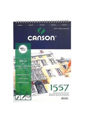 CANSON 1557 A4 20 YP RESİM BLOK 180 GR SPR 18020A4