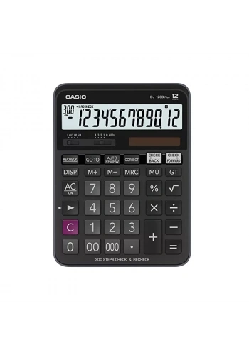 CASIO DJ-120 D PLUS WA MASA ÜSTÜ HESAP MAKİNESİ