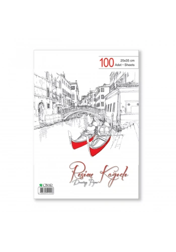 ÇINAR 24x34 RESİM KAĞIDI 120 gr 20 Lİ 41003
