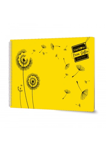 ÇINAR 24x34 SPİRALLİ PP KAPAK RESİM DEFTERİ 25 YP 33006