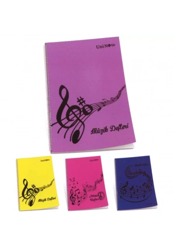 ÇINAR JAZZ MÜZİK DEFTERİ 30 YP SPİRALLİ PP KAPAK 38000