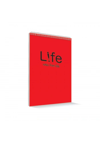 ÇINAR LIFE A4 100 YP KARELİ BLOKNOT DEFTERİ 78008