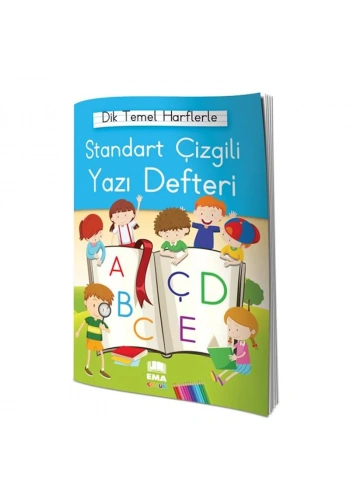 EMA 17x24 KILAVUZ DİK ÇİZGİLİ GÜZEL YAZI DEFTERİ