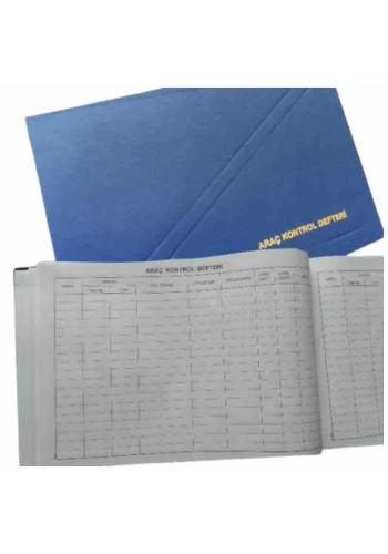 DİLMAN ARAÇ KONTROL DEFTERİ 96 YP.