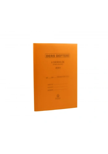 DİLMAN DERS DEFTERİ YOKLAMASIZ 8 DERS PP KAPAK