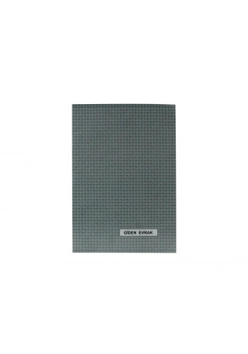 DİLMAN GİDEN EVRAK DEFTERİ KARTON KAPAK 40 YP