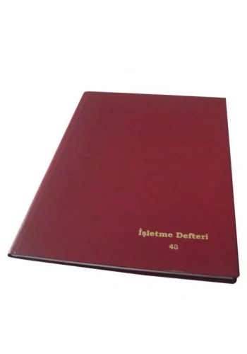 DİLMAN İŞLETME GELİR GİDER DEFTERİ KARTON KAPAK 48 YP
