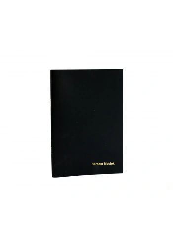 DİLMAN SERBEST MESLEK DEFTERİ PLASTİK KAPAK 48 YP.