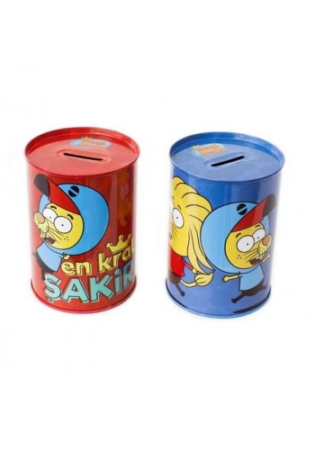 DOLPHIN KS-6258 KRAL ŞAKİR METAL KUMBARA