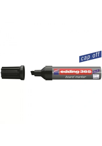 EDDİNG 365 KALIN KESİK UÇ SİYAH TAHTA KALEMİ