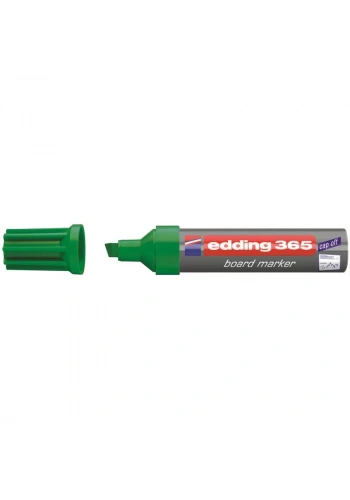 EDDİNG 365 KALIN KESİK UÇ YEŞİL TAHTA KALEMİ