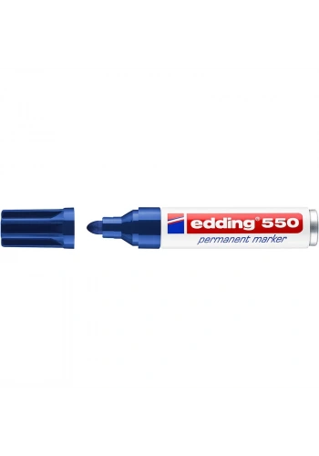EDDİNG 550 MAVİ UÇ MARKER KALEM