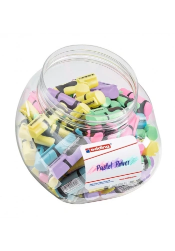 EDDİNG MİNİ PASTEL FOSFORLU KALEM 10099PAS