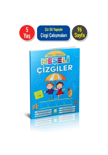 EMA ÇOCUK NEŞELİ ÇİZGİLER BOYAMA KİTABI