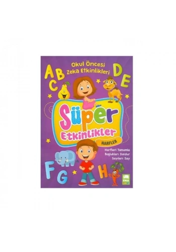 EMA ÇOCUK SÜPER ETKİNLİKLER KİTABI HARFLER