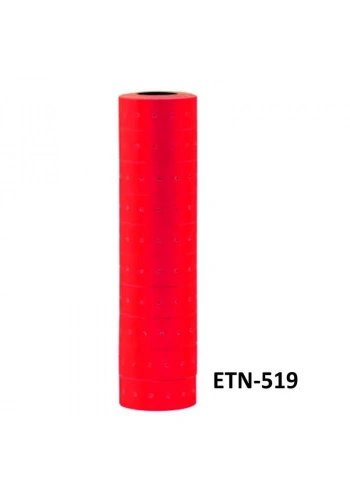 ETONA KIRMIZI FİYAT ETİKETİ 10 LU ETN-718 (ÖZEL FİYAT)