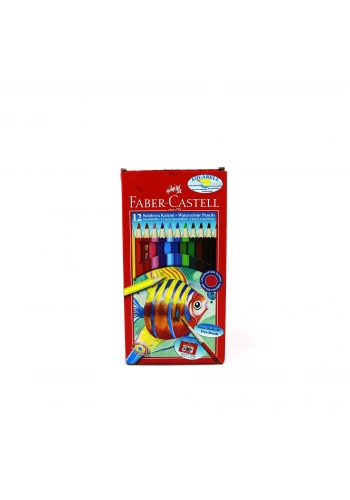 FABER 12 RENK AQUAREL BOYA KALEM KARTON KT 110622