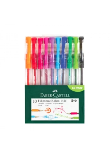FABER 1425 TÜKENMEZ KALEM 10 RENK 14255700