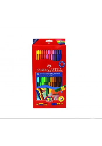 FABER 30 RENK EĞLENCELİ KEÇELİ KALEM 68113000