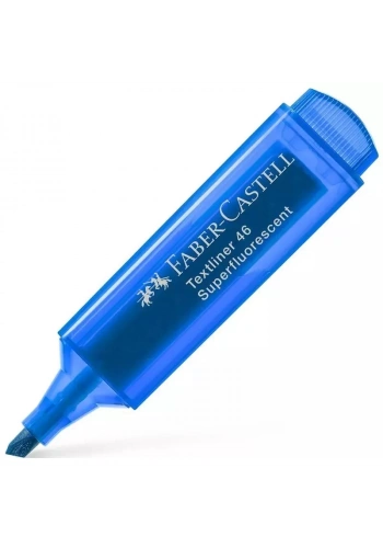 FABER FOSFORLU MAVİ ŞEFFAF GÖVDE KALEM 154652