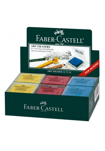 FABER HAMUR SİLGİ RENKLİ PLS TEKLİ KUTULU 18 Lİ 127321