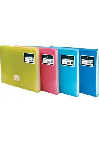 FABER KÖRÜKLÜ DOSYA NEON KIRMIZI 50753921