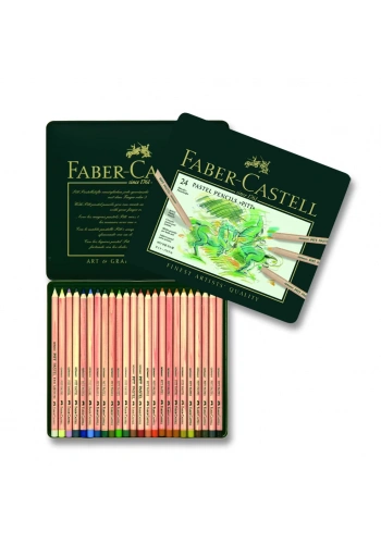 FABER PITT 24 RENK PASTEL BOYA 112124