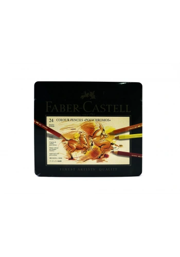 FABER POLYCHROMOS 24 RENK KURU  BOYA 110024